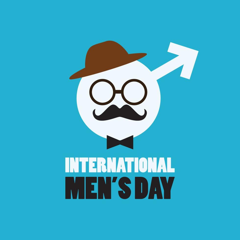 Vector Illustration of International Mens Day