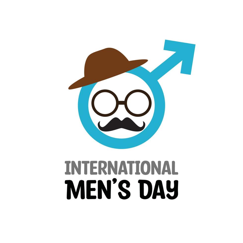 Vector Illustration Of International Men's Day