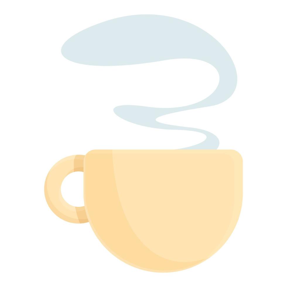 vector de dibujos animados de icono de taza de café caliente. desorden del sueño