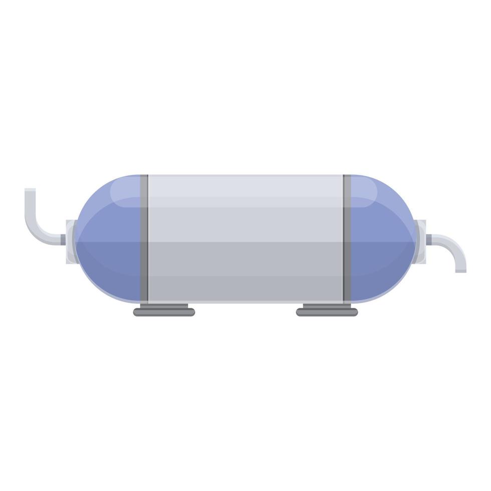 Pool water purification icon, cartoon style vector