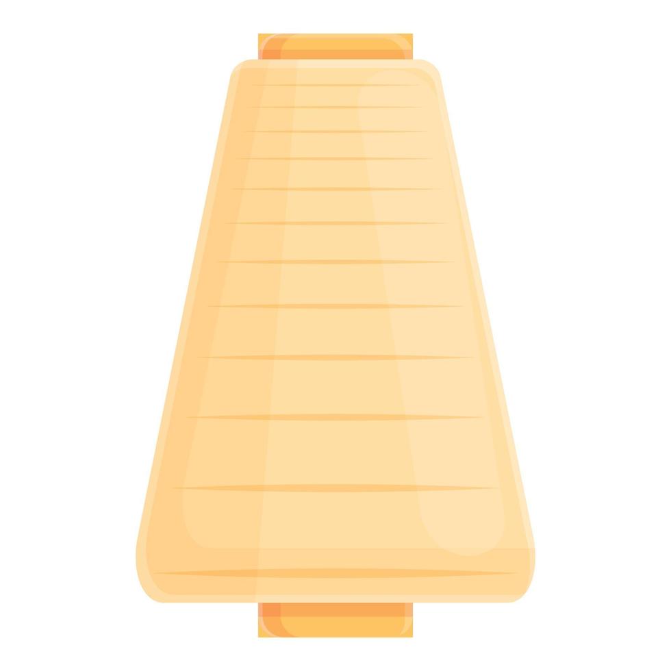 New bobine thread icon, cartoon style vector