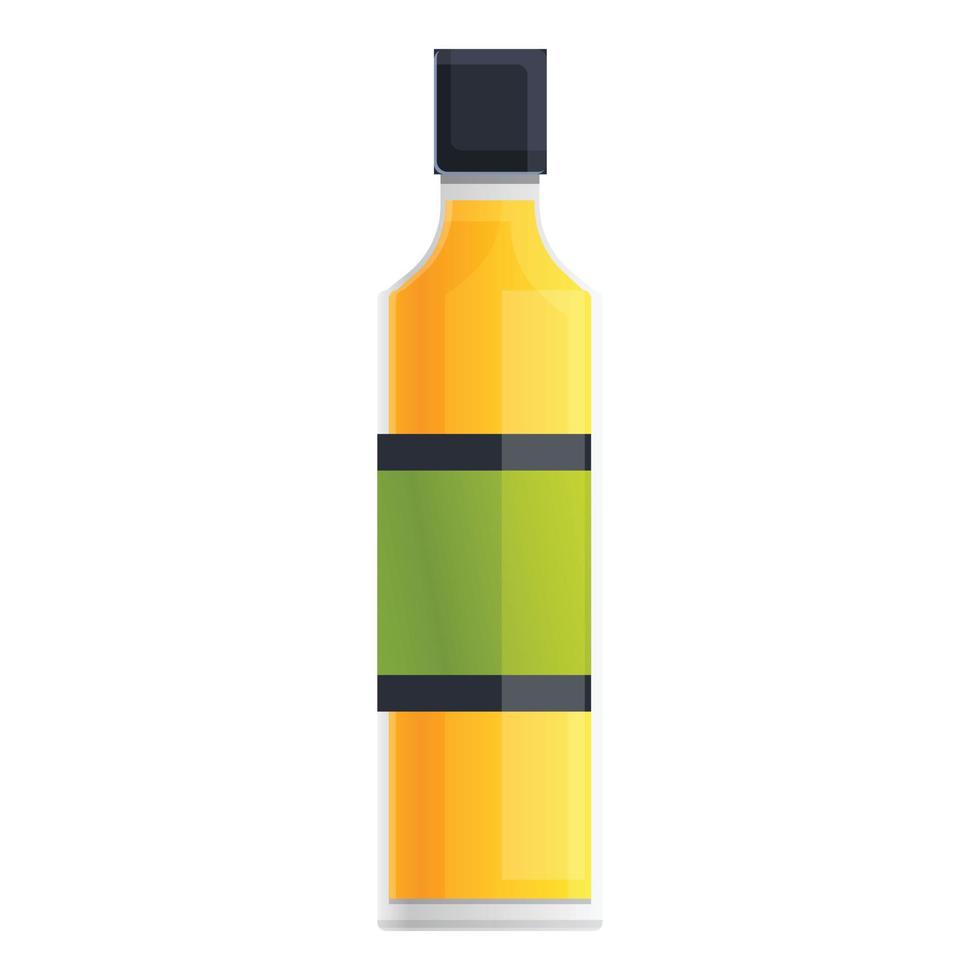 icono de aceite fino de canola, estilo de dibujos animados vector