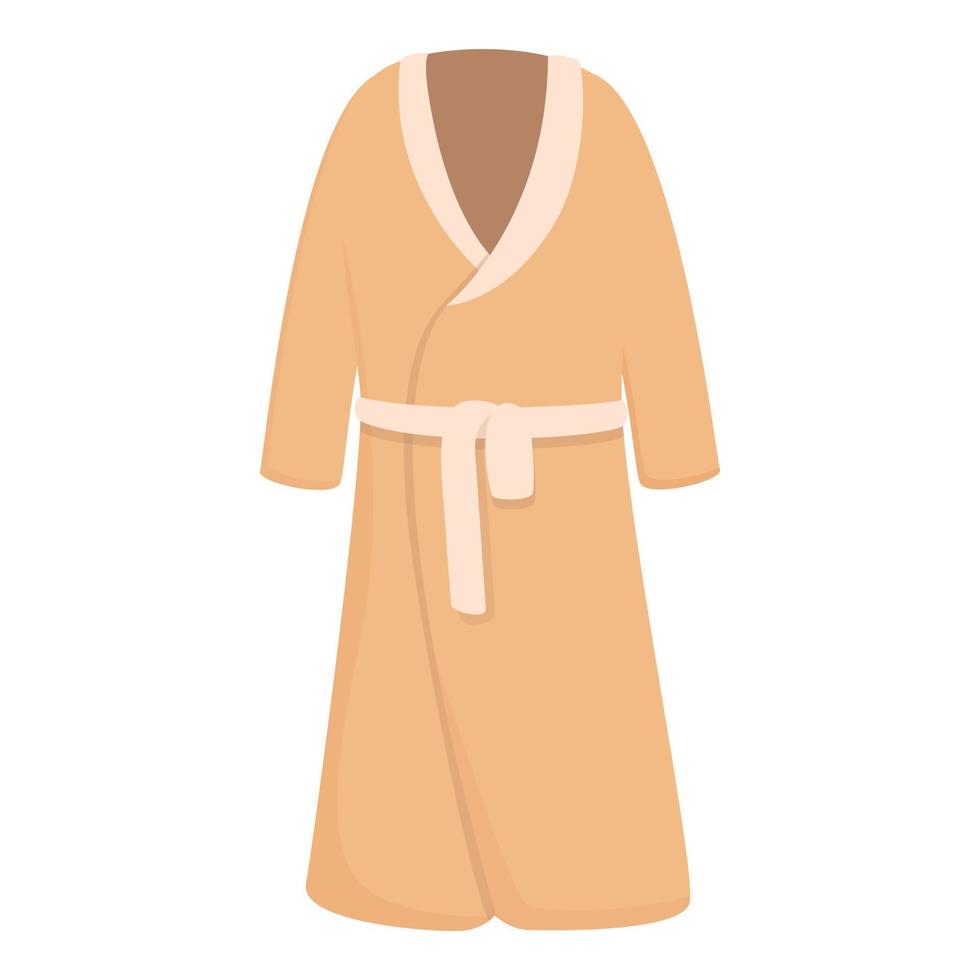 Bathroom robe icon cartoon vector. Fabric cloth vector