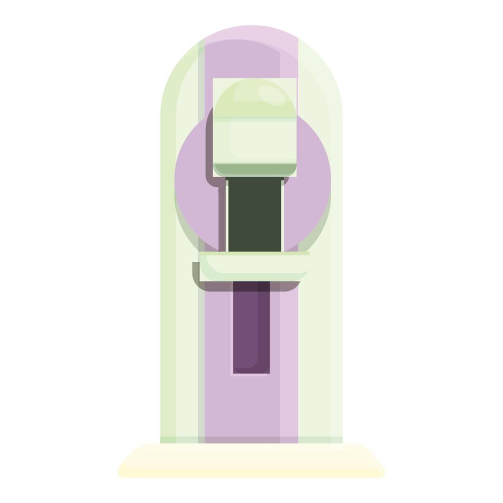 Medical mammography machine icon cartoon vector. Breast mammogram vector