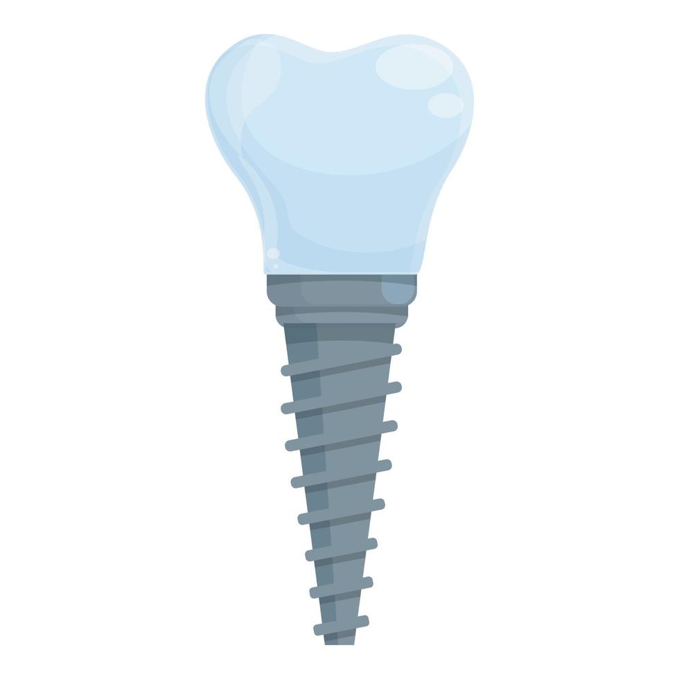 Dental braces icon cartoon vector. Crown surgery vector