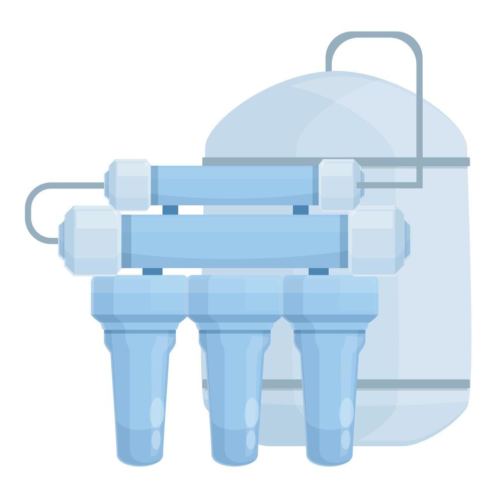 Osmosis chemistry icon cartoon vector. Water system vector