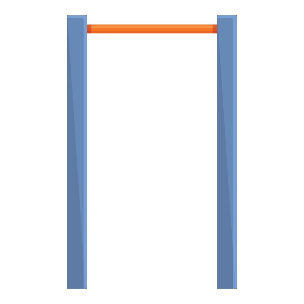 Horizontal bar icon, cartoon style vector