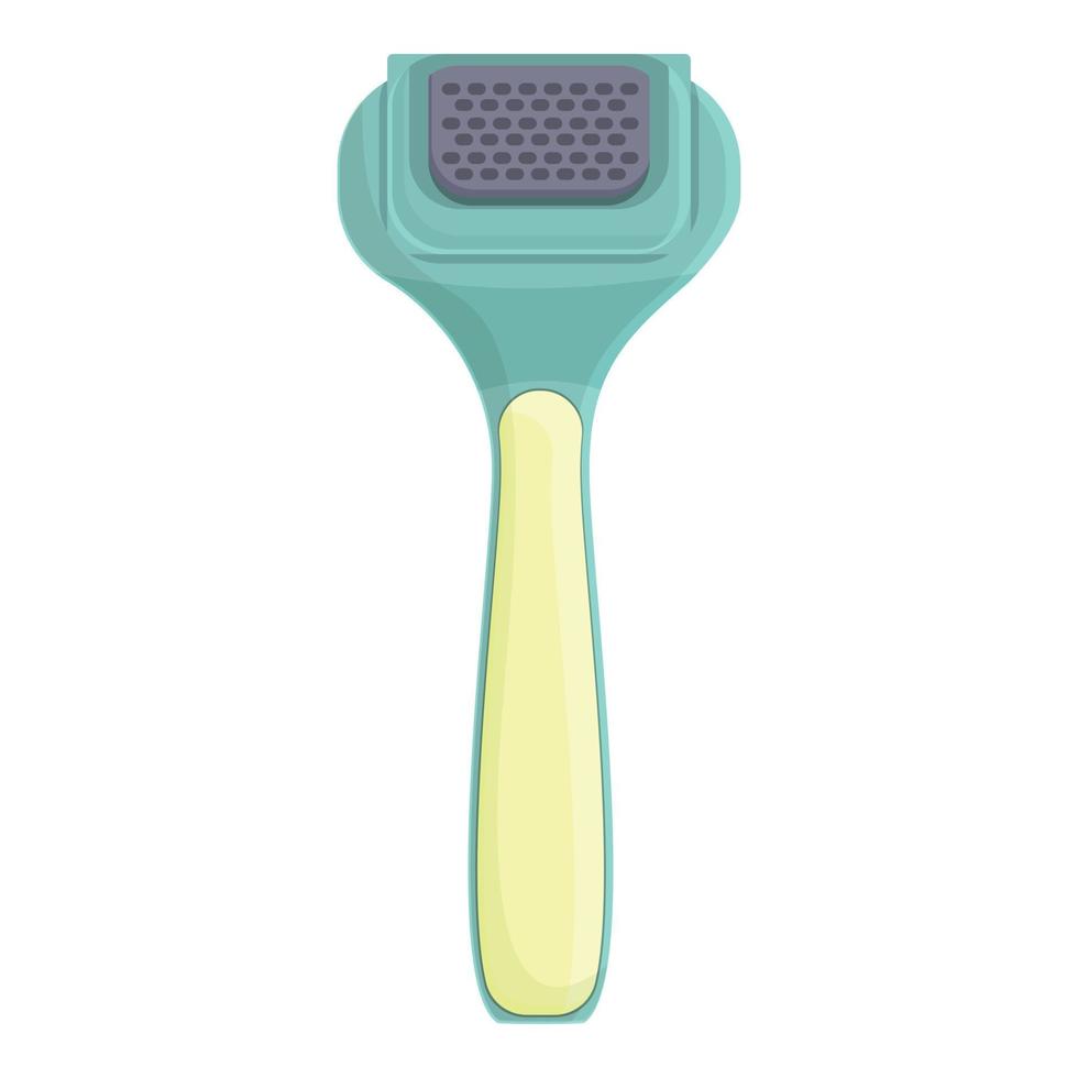 Epilation razor icon cartoon vector. Hair treatment vector