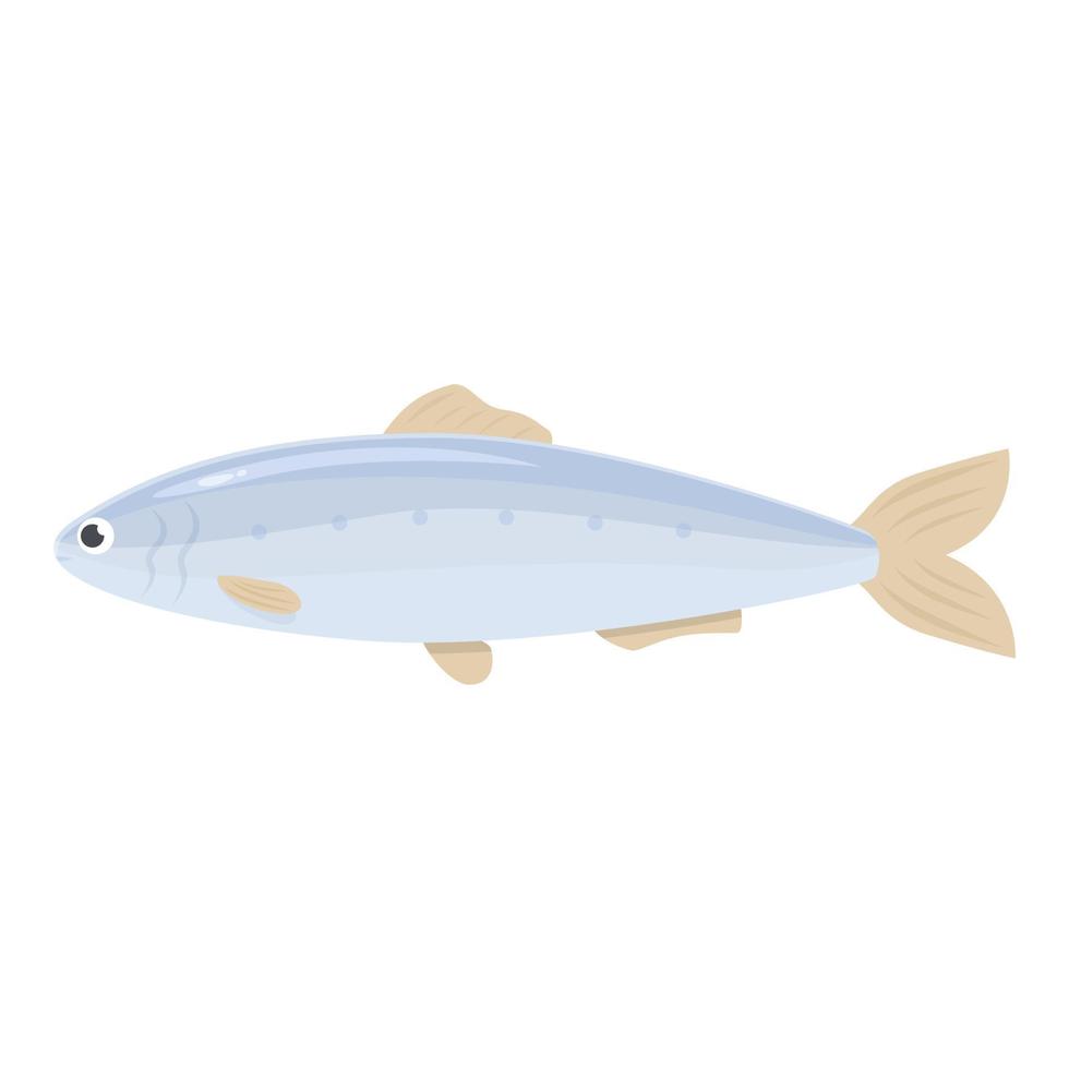 vector de dibujos animados de icono de comida de mar. animales del océano