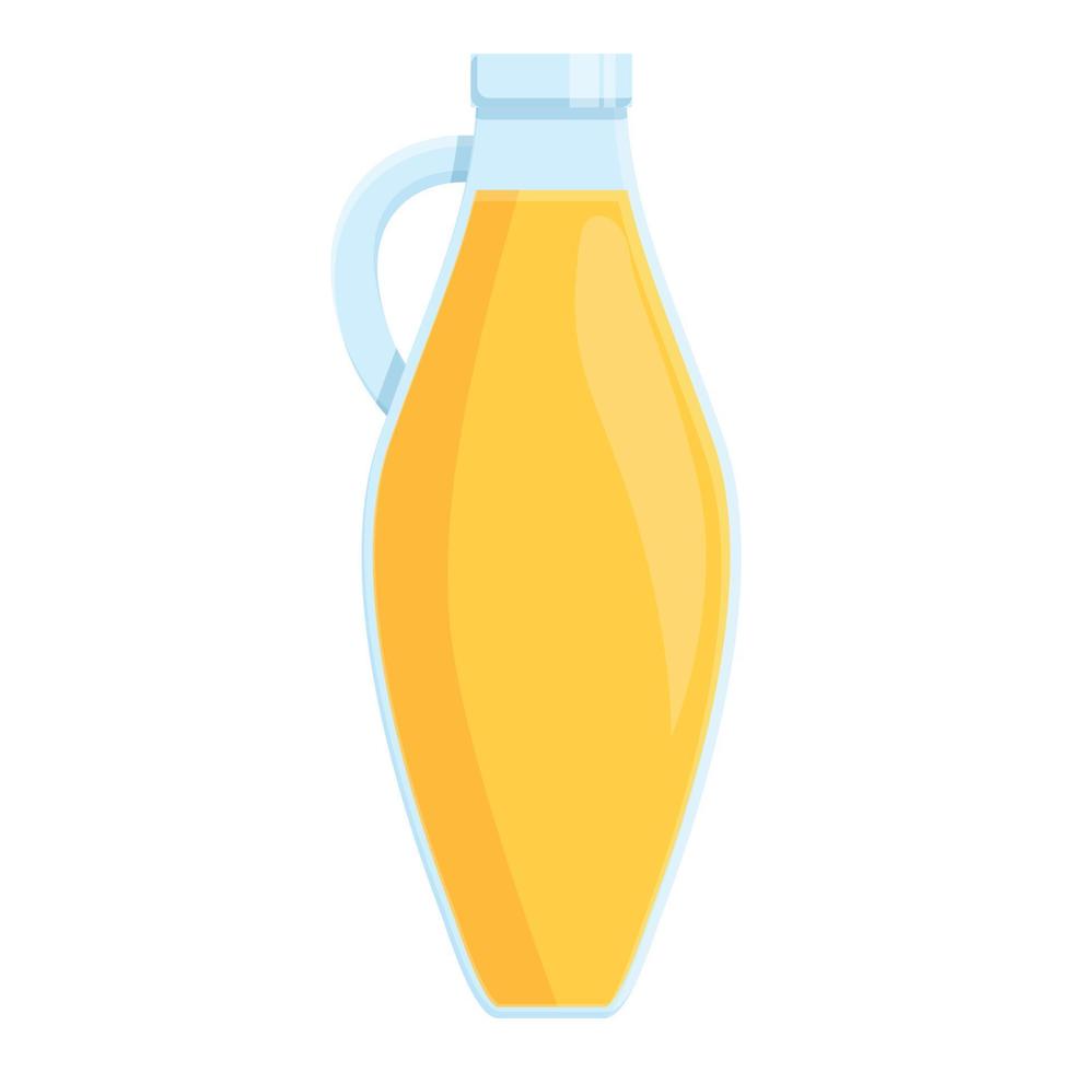 Fresh olive oil icon cartoon vector. Virgin extra vector