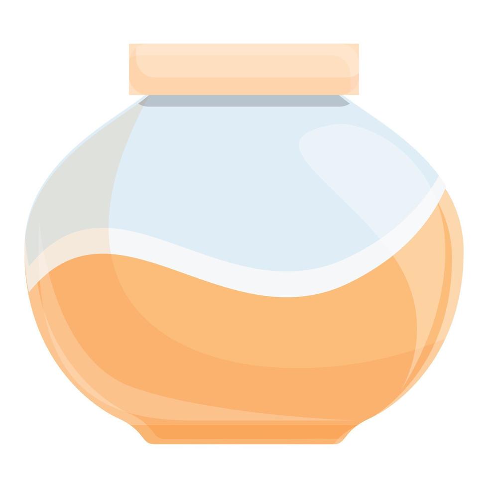Korean hand cream icon, cartoon style vector
