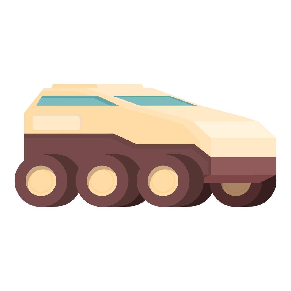 Modern rover icon cartoon vector. Space planet vector