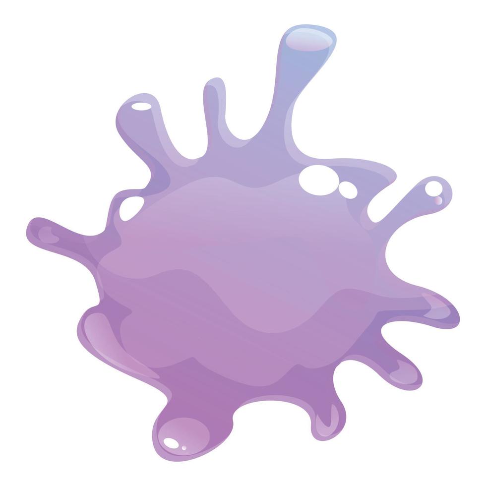 Ooze slime icon cartoon vector. Drip goo vector