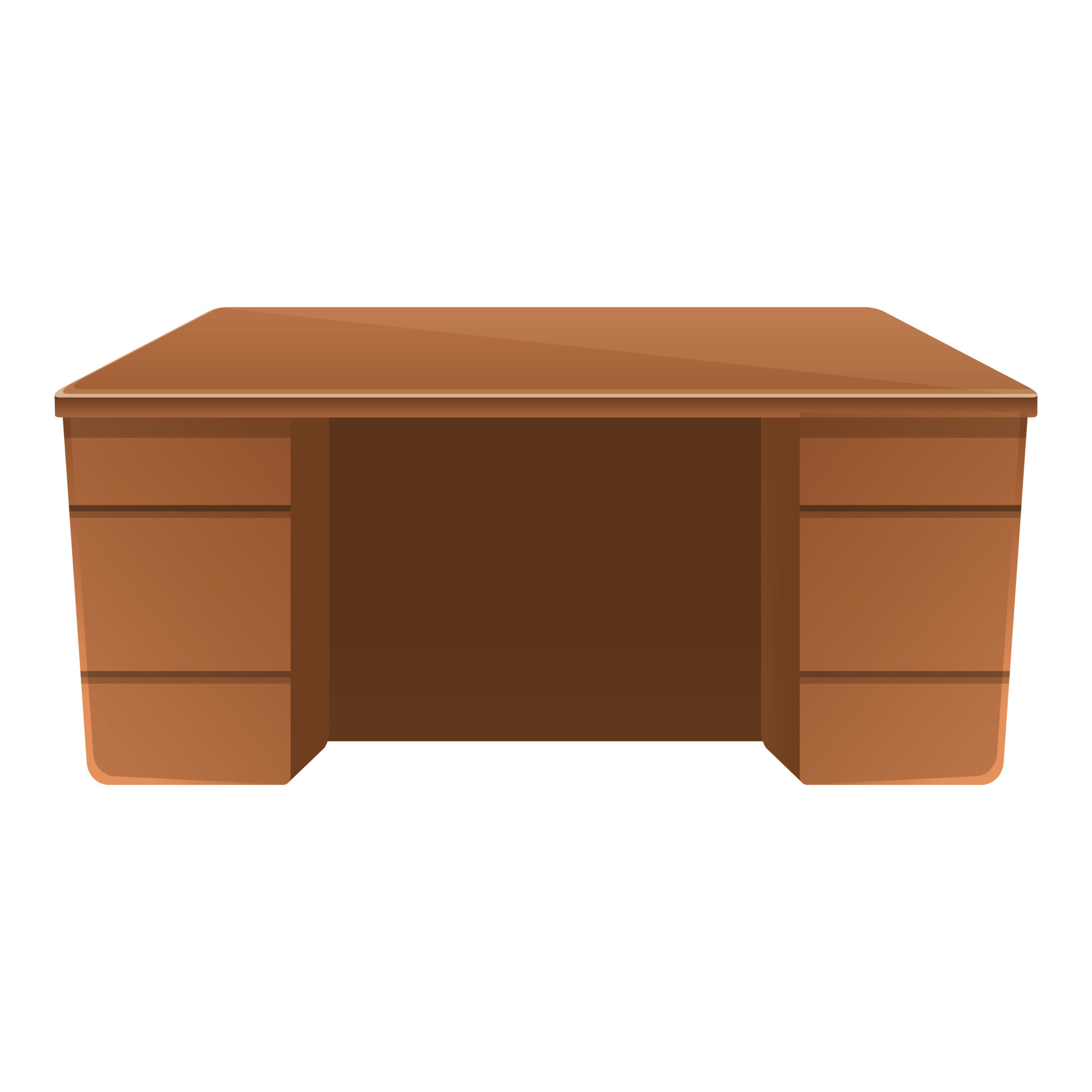 Office table icon, cartoon style 14341188 Vector Art at Vecteezy