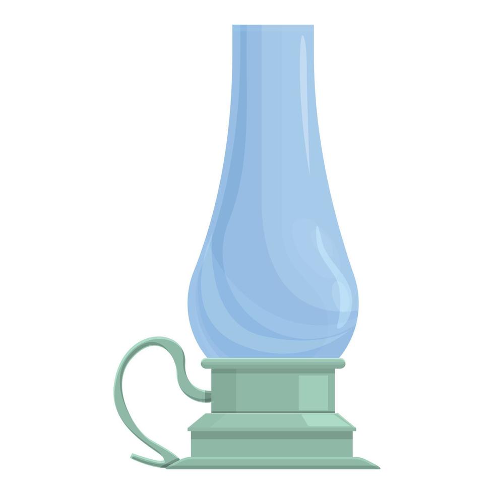 Gas lamp icon, cartoon and flat style vector