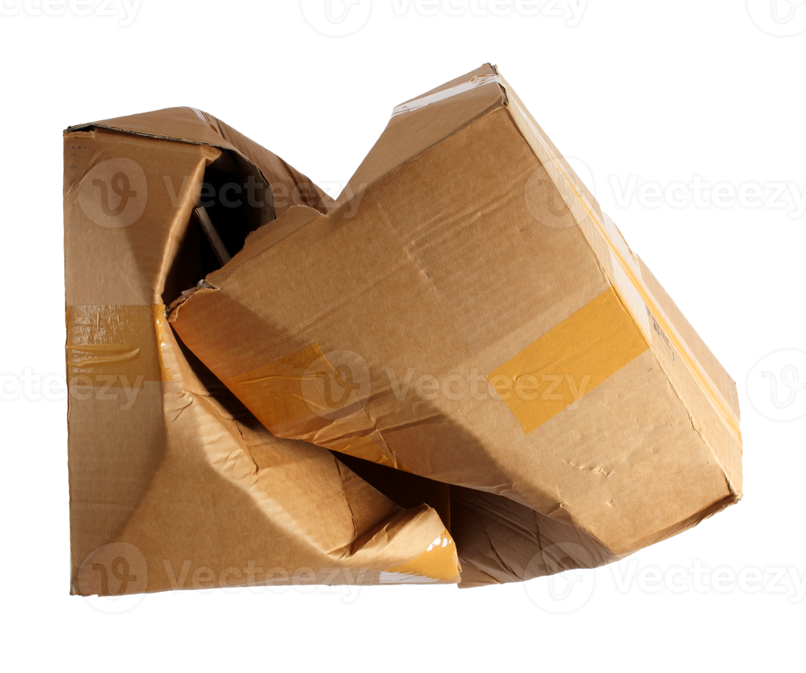 brown cardboard box png