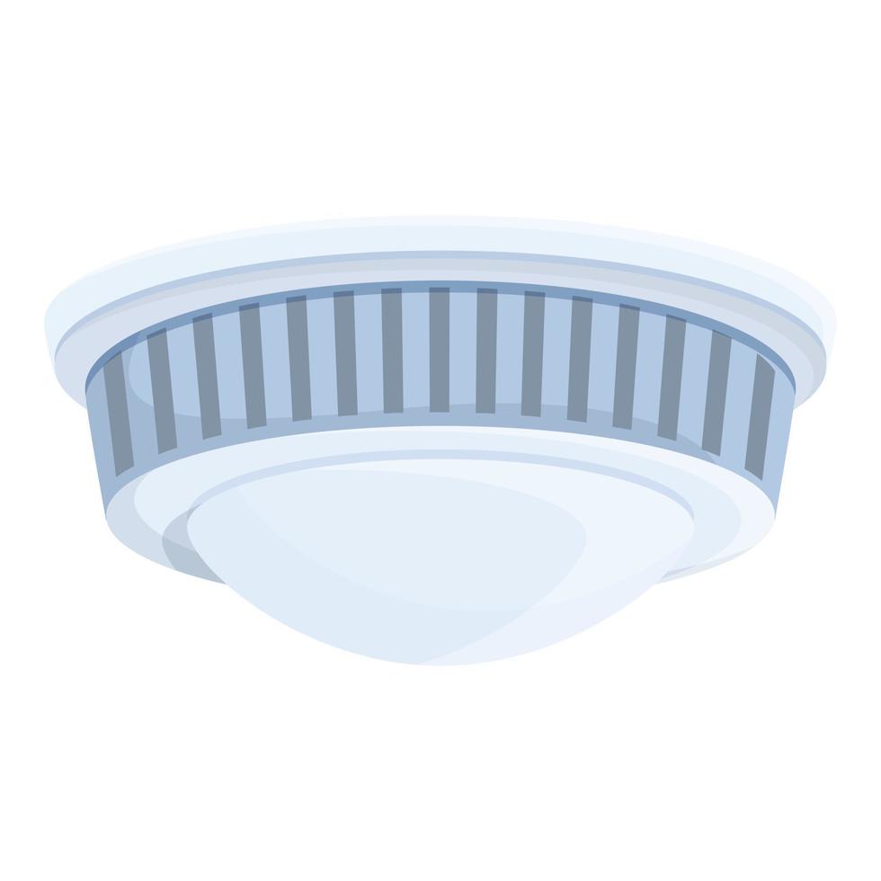 Monoxide smoke detector icon cartoon vector. Alarm sensor vector