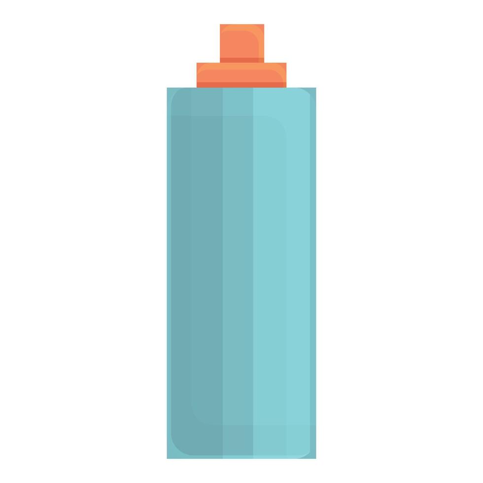 Hair strong spray icon cartoon vector. Can bottle aerosol vector