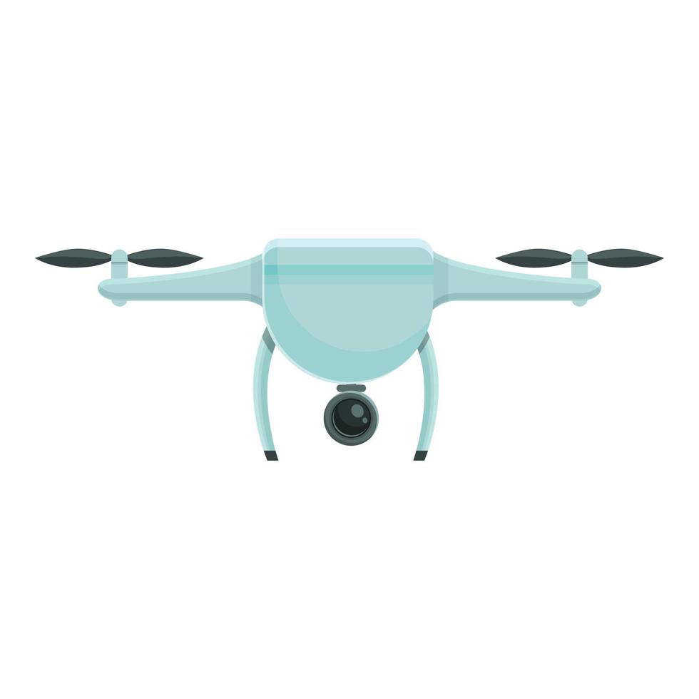 Drone technology remote icon, cartoon style vector