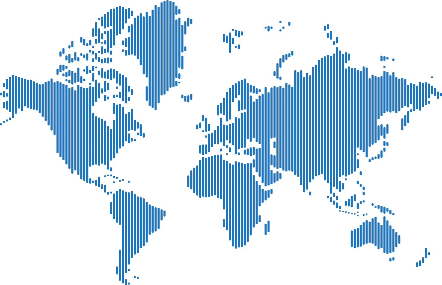 Simplicity modern abstract geometry world map. png