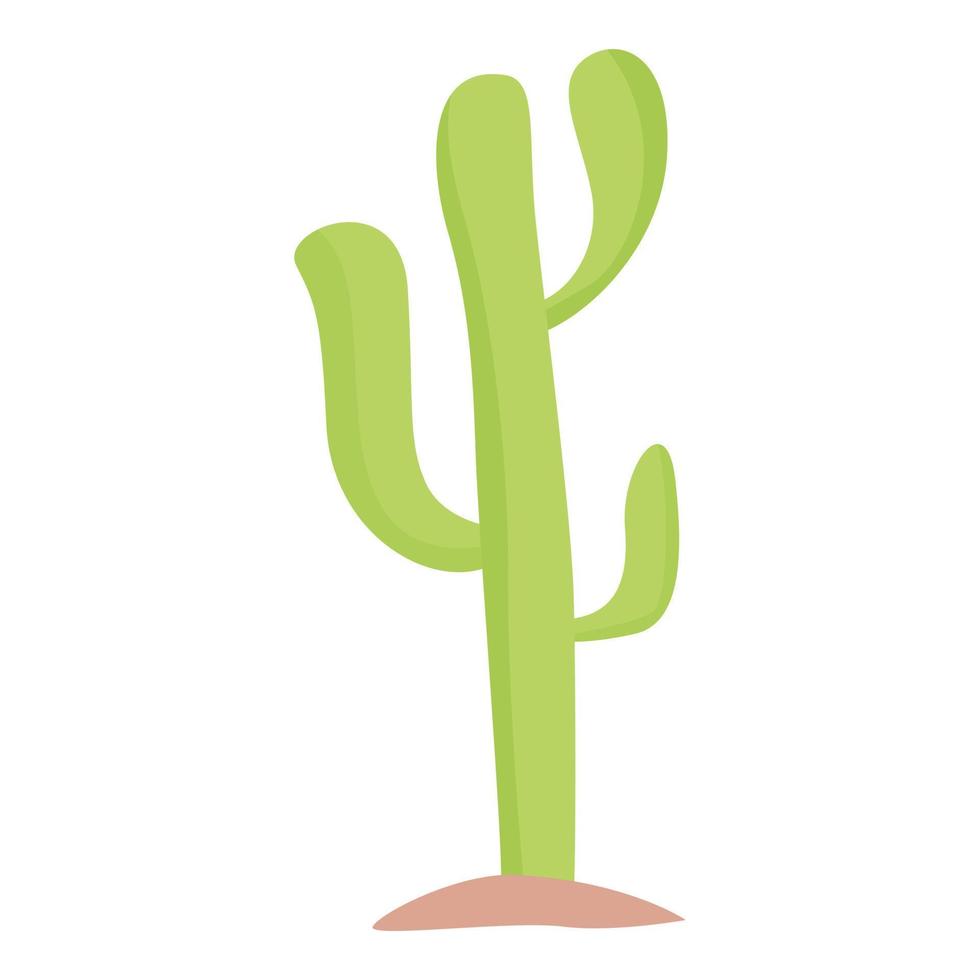 Argentina cactus icon cartoon vector. Travel culture vector