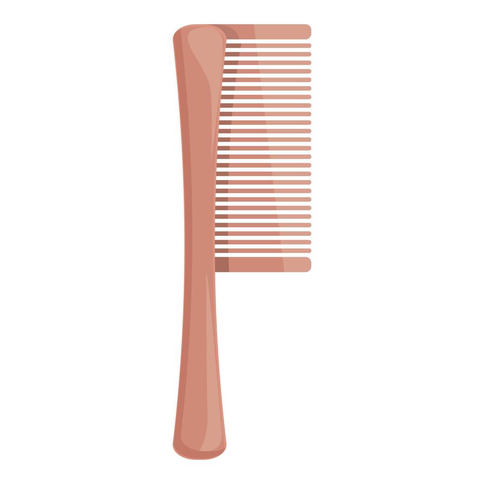 Hair comb icon cartoon vector. Hairbrush barber vector