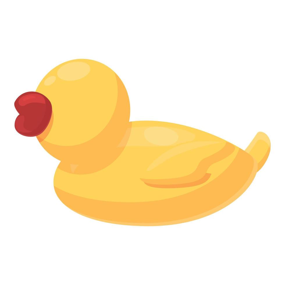 Balloon duck icon cartoon vector. Air toy vector