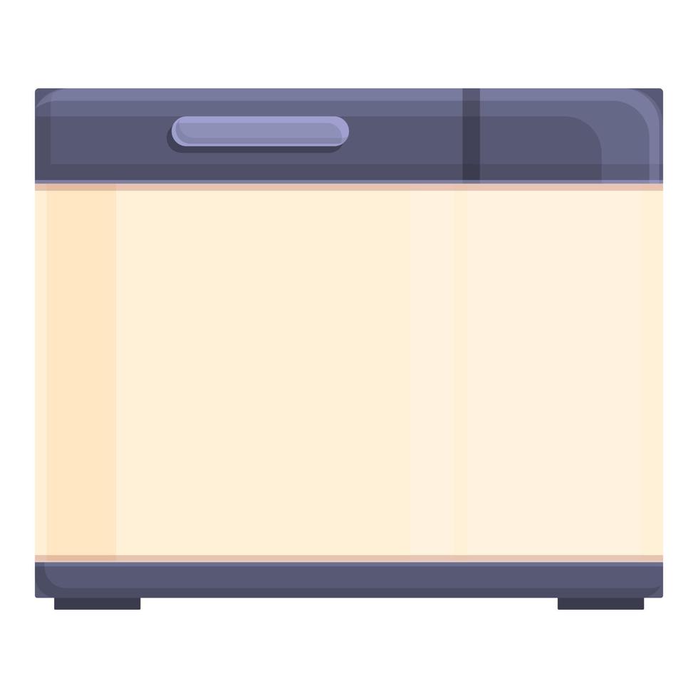 Bread maker icon cartoon vector. Kitchen food vector