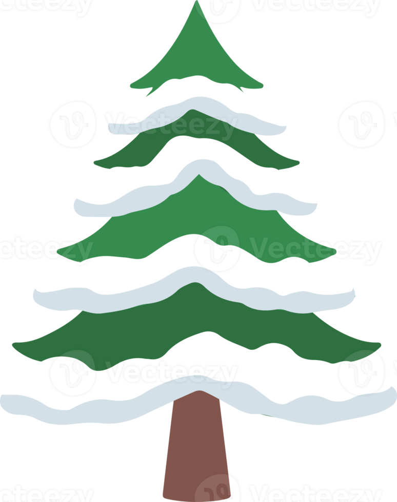 aquarell schnee weihnachten tanne png