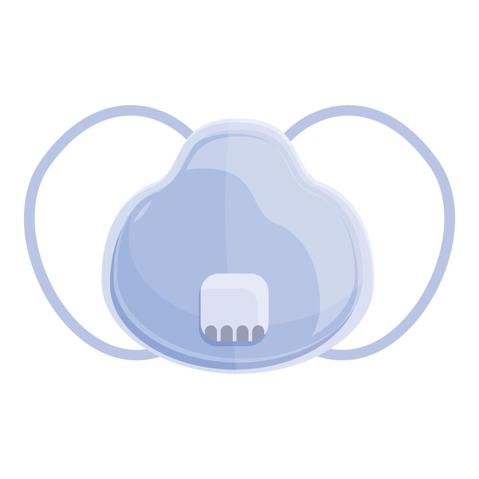 Hospital safe mask icon cartoon vector. Face surgical vector