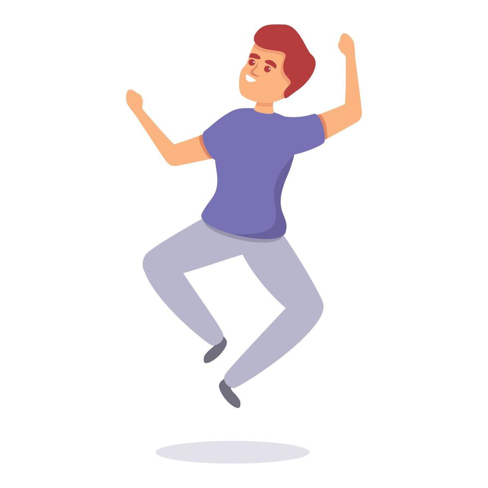 Problem child icon, cartoon style vector