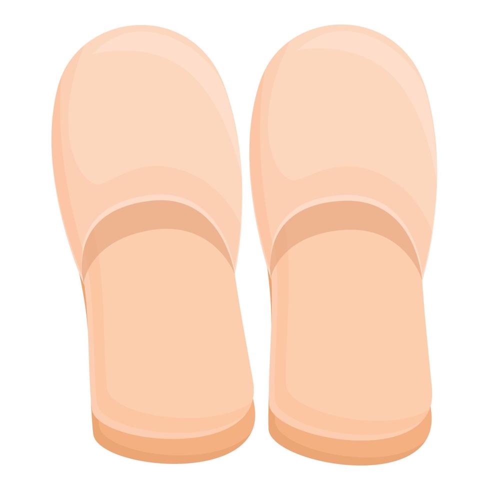 Clean slippers icon cartoon vector. Cloth blanket vector