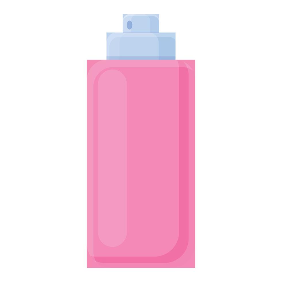 Manicure paint spray icon, cartoon style vector