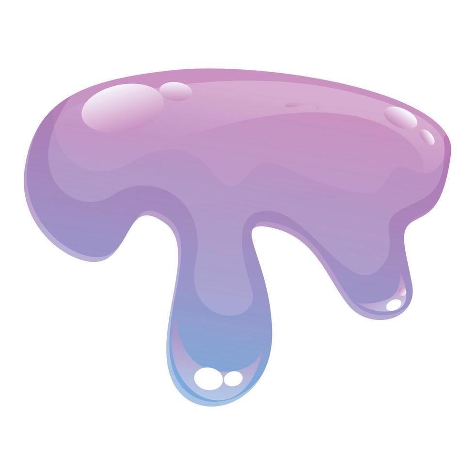 Goo slime icon cartoon vector. Liquid sticky vector