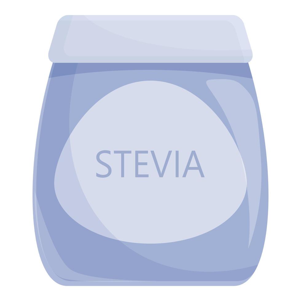 Stevia pack icon cartoon vector. Artificial protein vector