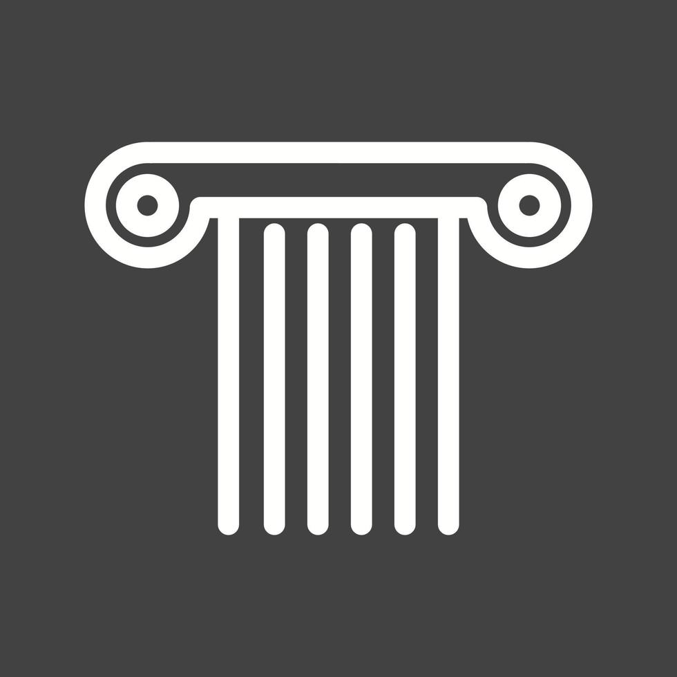 Pillar Line Inverted Icon 14343515 Vector Art at Vecteezy