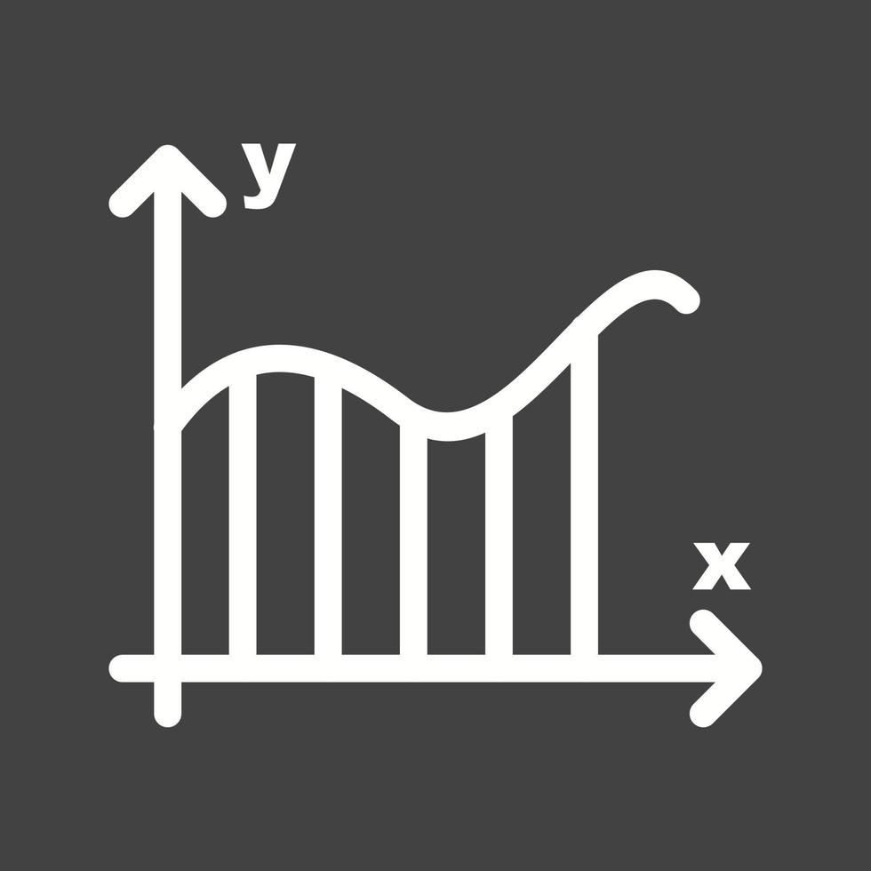 Integral Line Inverted Icon vector