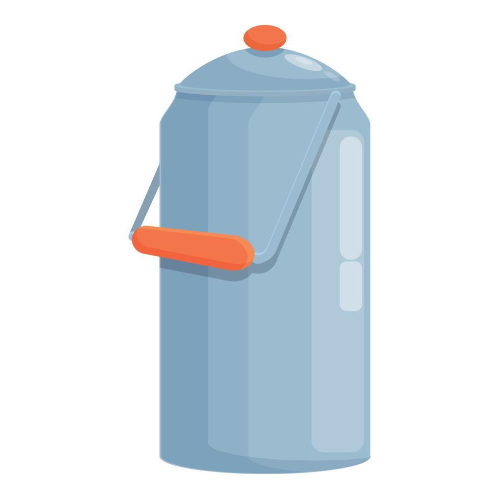 Fresh milk pot icon cartoon vector. Cheese bottle vector