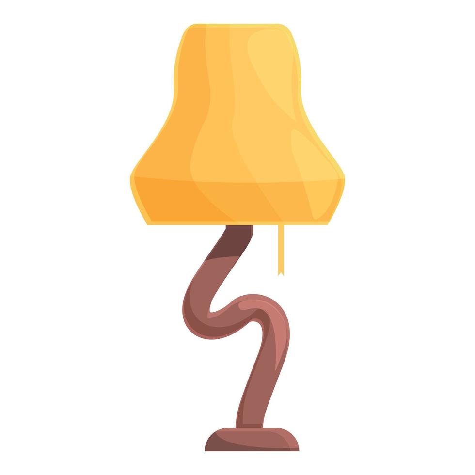 Torchere light icon cartoon vector. Floor lamp vector