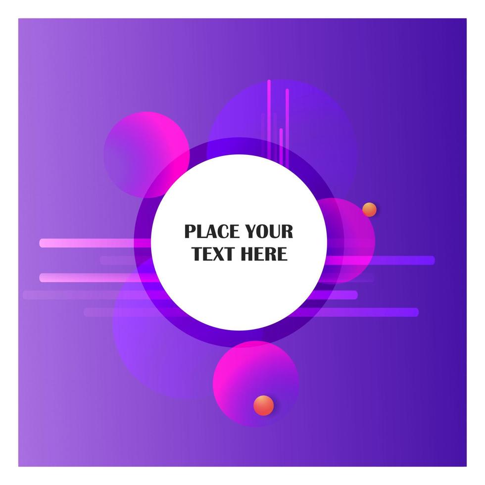 Abstract line background with purple background vector