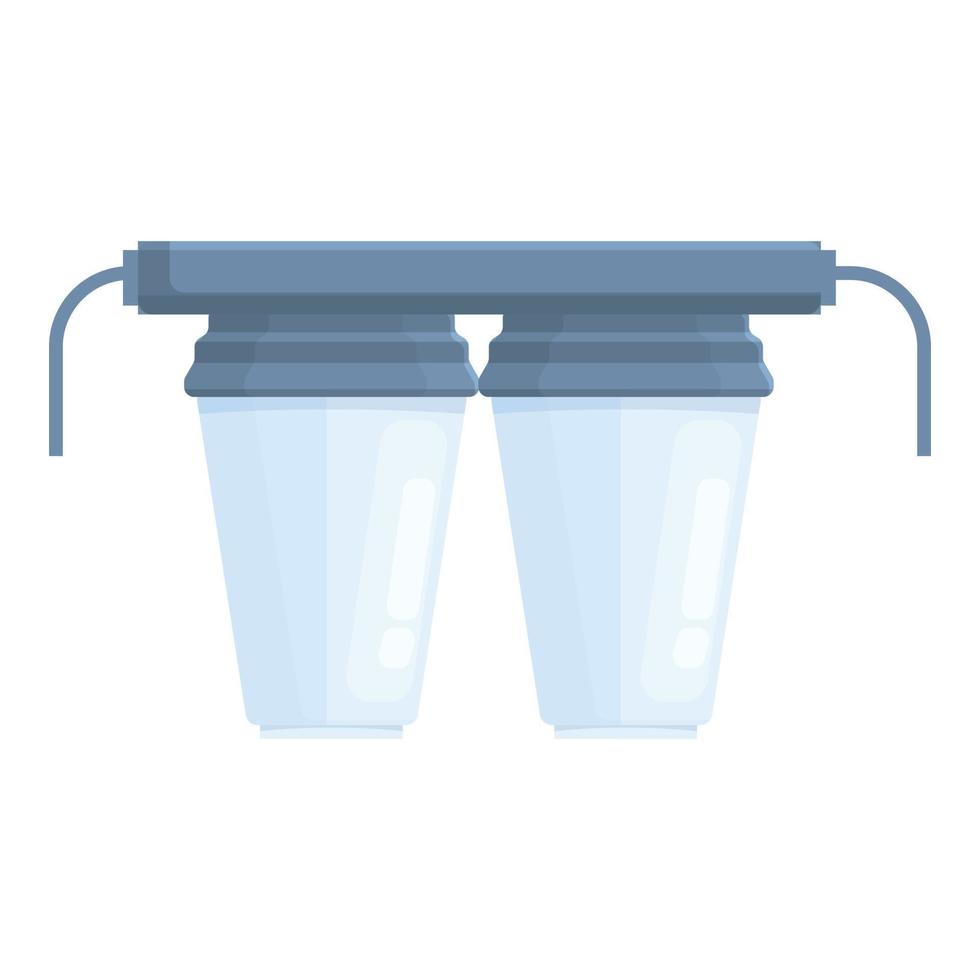 Osmosis machine system icon cartoon vector. Water filter vector