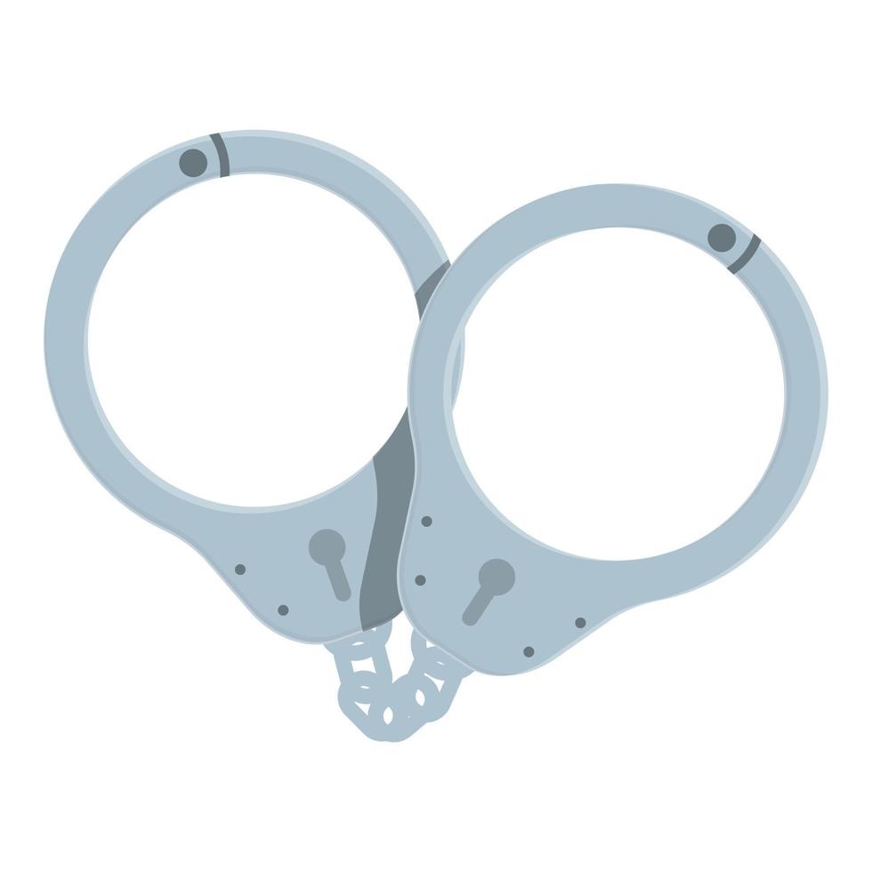 People handcuff icon cartoon vector. Police crime vector