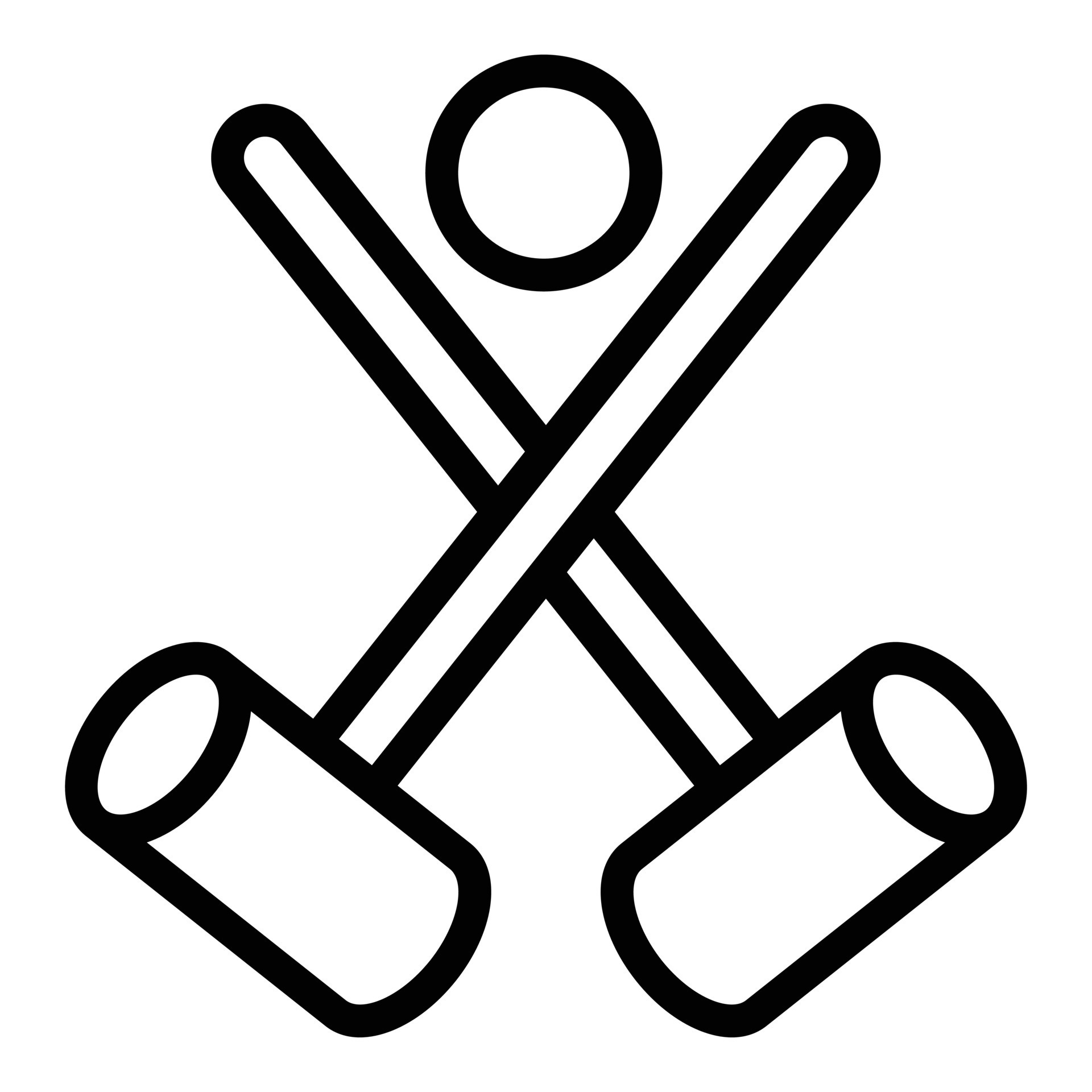 Croquet crossed mallet icon, outline style 14347669 Vector Art at Vecteezy