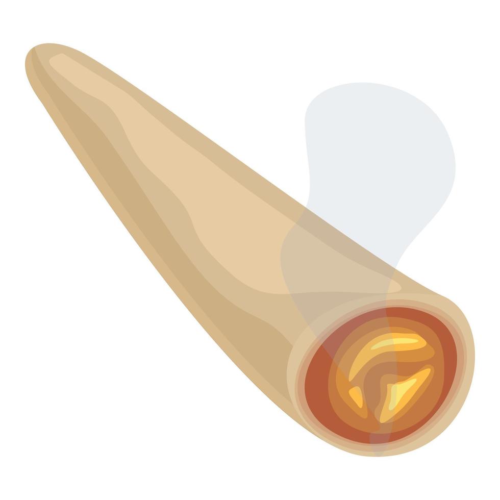 Smoking doping icon cartoon vector. Dope steroid vector
