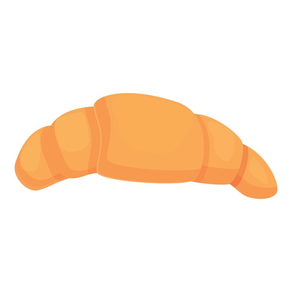 Croissant icon cartoon vector. Bread breakfast vector