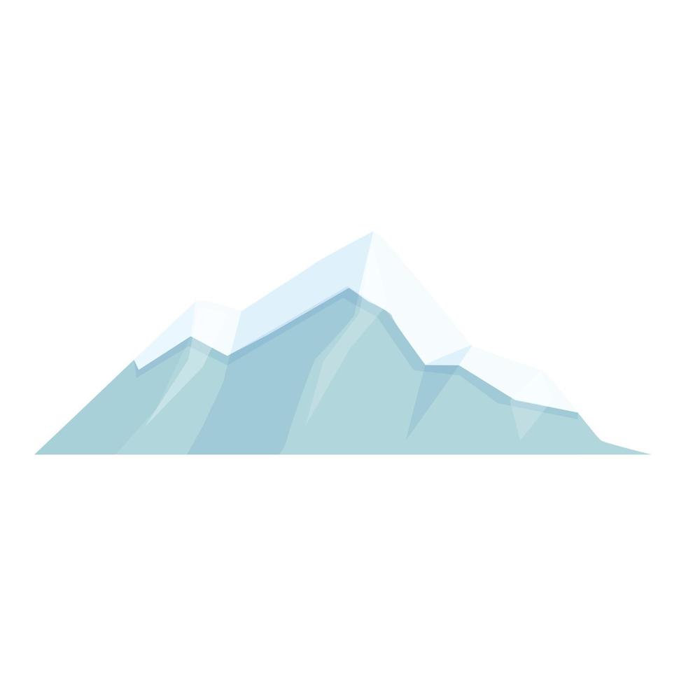 Mountain camping icon cartoon vector. Nature camp vector