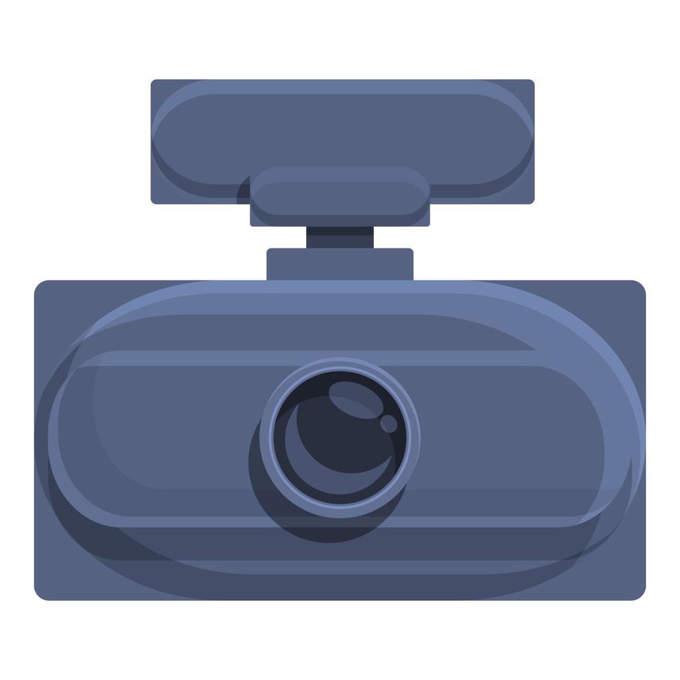 System dashcam icon cartoon vector. Video recorder vector