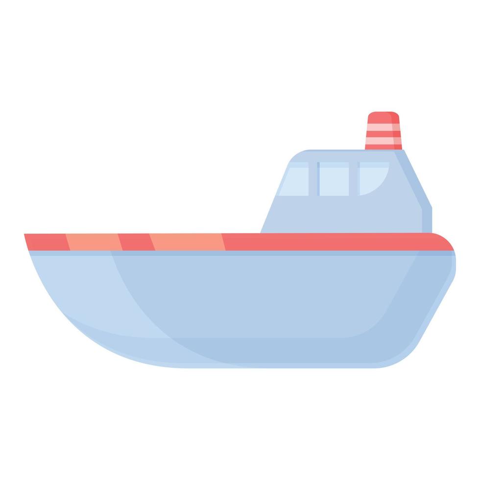 vector de dibujos animados de icono de barco de madera. tienda de juguetes