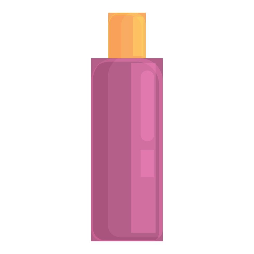 Shampoo bottle icon cartoon vector. Cosmetic package vector