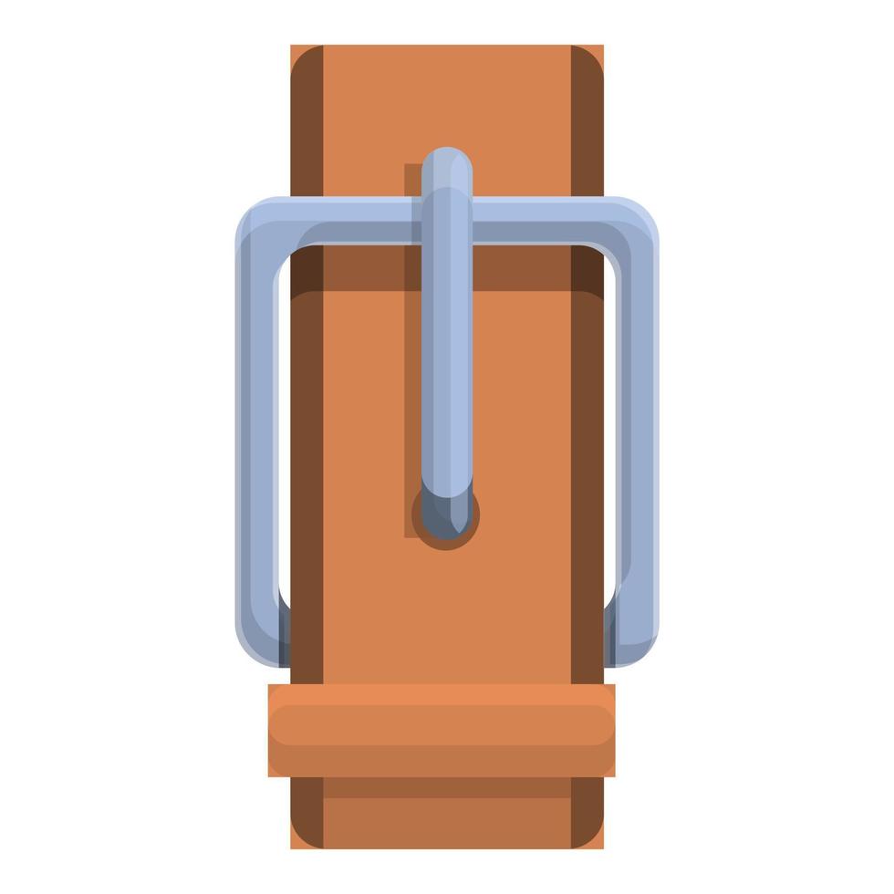 Haberdashery belt icon, cartoon style vector